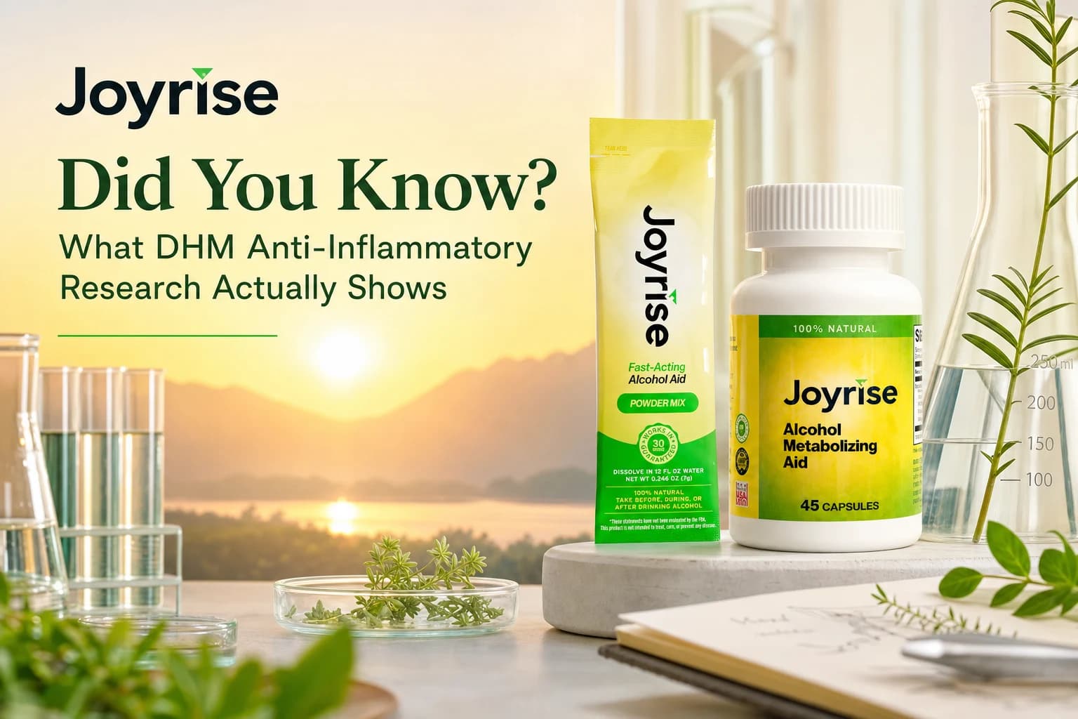 Did You Know? What DHM Anti-Inflammatory Research Actually Shows