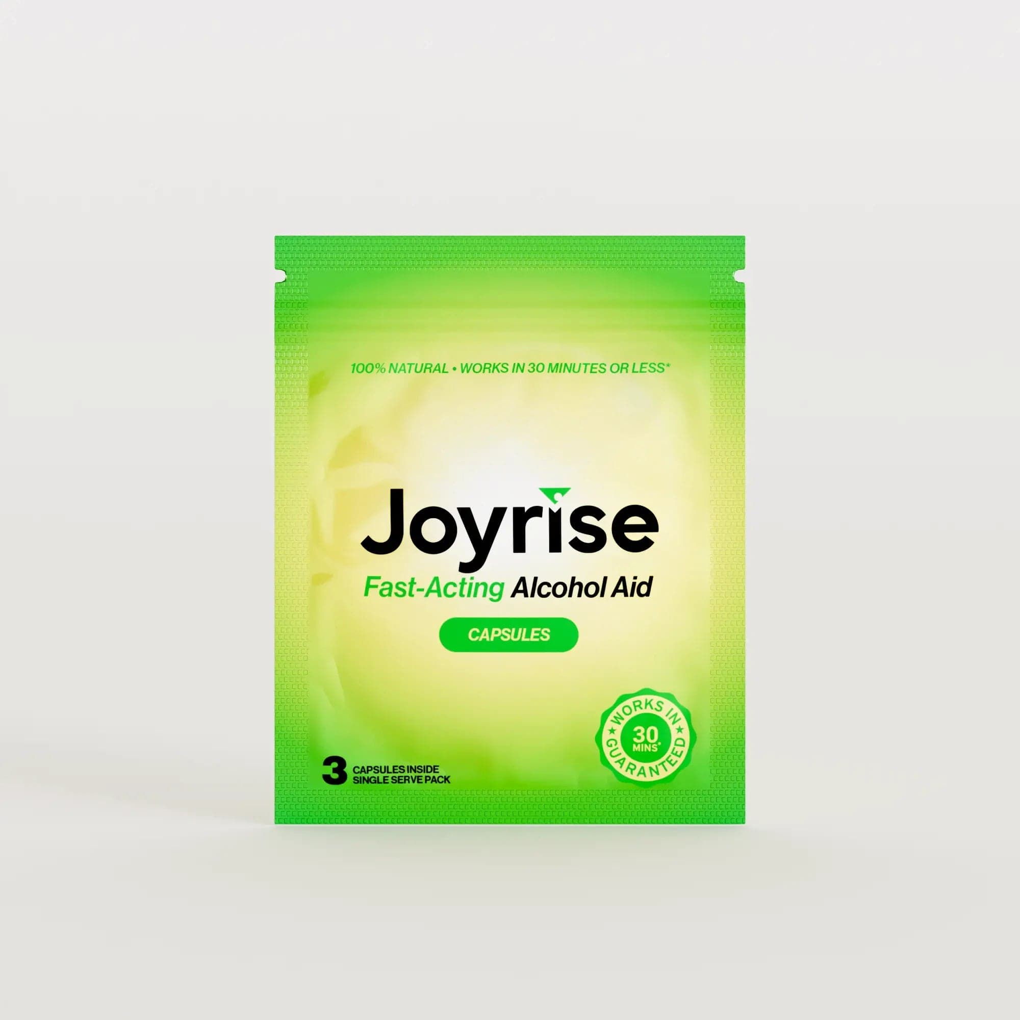 Front of the current Joyrise capsule packet